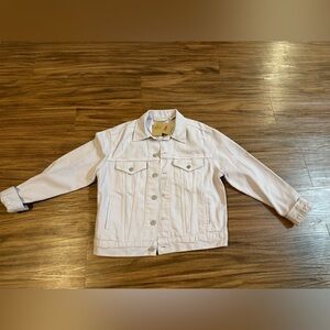 NWT Women’s Levi's Ex-Boyfriend Trucker Jacket Lilac- Size Small